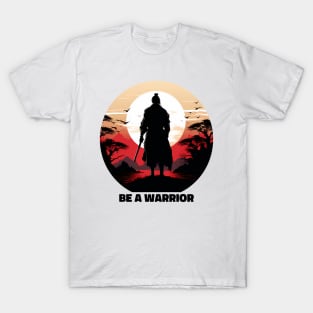 Samurai showing strength T-Shirt